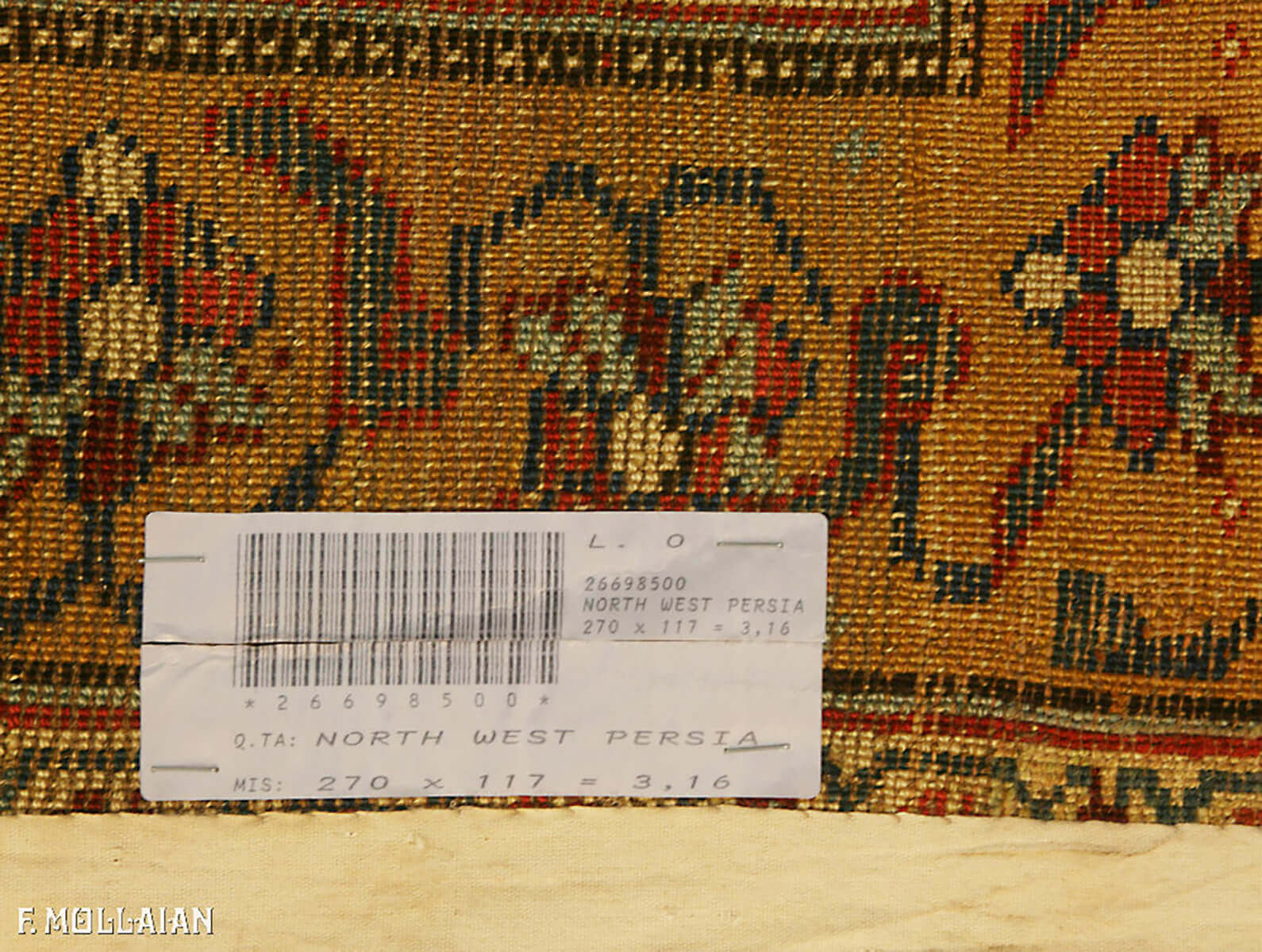 Tappeto Persiano Antico North West Persia n°:26698500